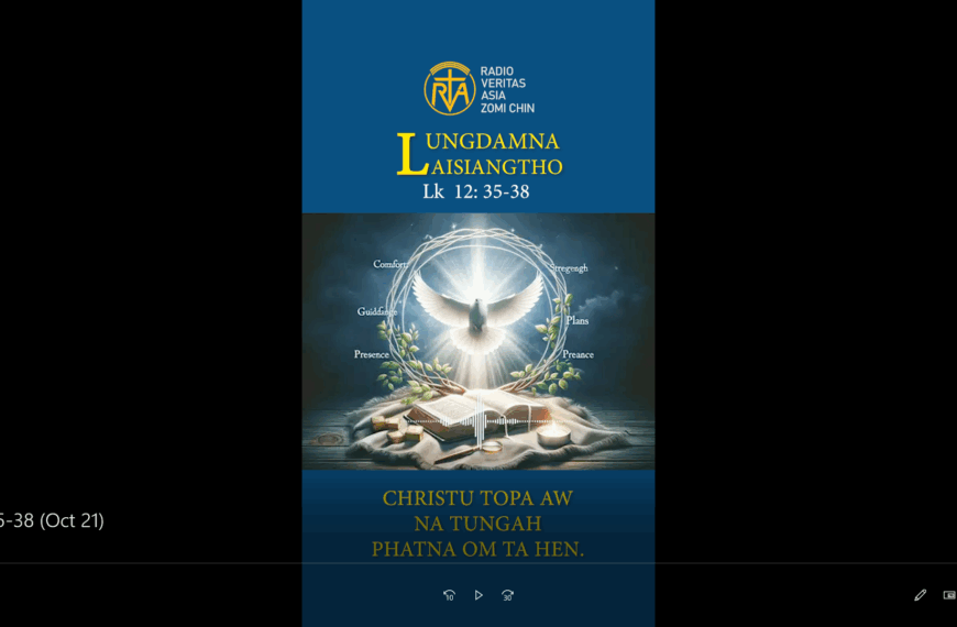 Catholic Nisim Lungdamna Laisiangtho.Hun Nautang Nipi Kaal (29) Na.21.10.2025 (Tue)