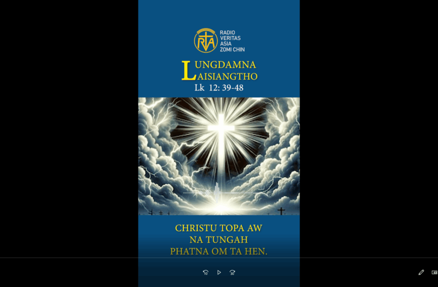 Catholic Nisim Lungdamna Laisiangtho.Hun Nautang Nipi Kaal (29) Na.22.10.2025 (Wed)