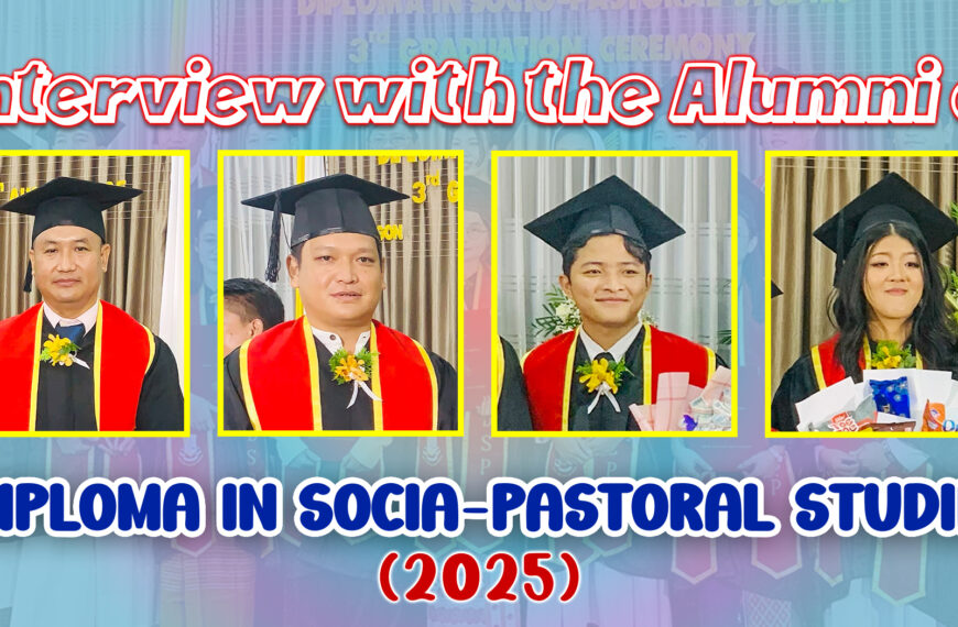 Interview with the Alumni of the Diploma in Socio Pastoral Studies