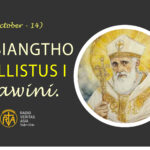 Misiangtho Callistus I Pawini.(October -14)