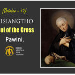 Misiangtho Paul of the Cross Pawini.(October – 19)
