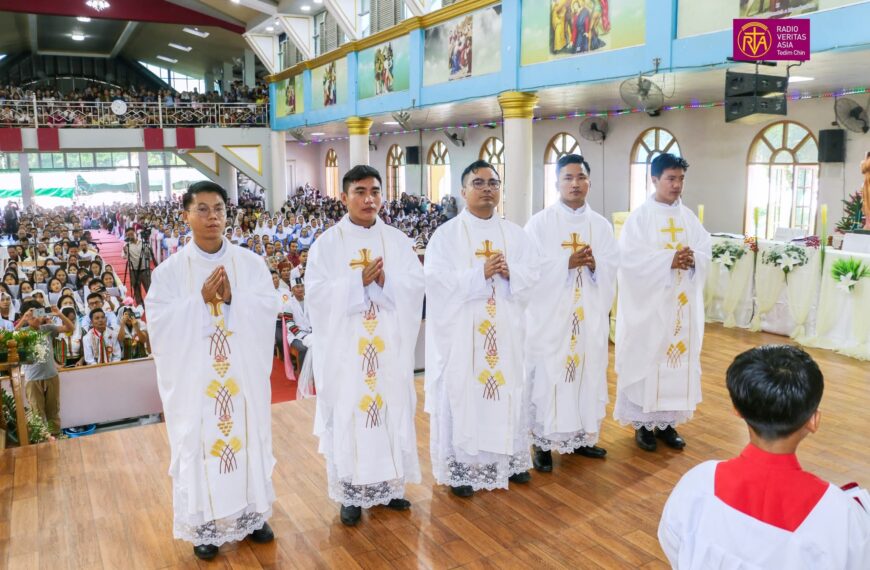 (Priestly Ordination of Five Deacons at Sts. Peter & Paul, Kalay) Siampi Suah Pawi (14.11.2025)Friday