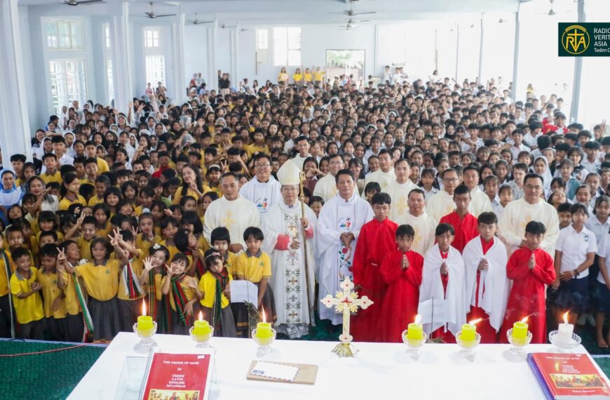 Jubilee of Education Mass at Assumption Intermediate Seminary, Kalaymyo (15.11.2025)