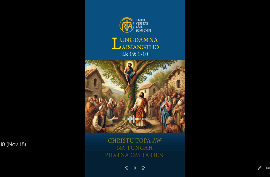 Catholic Nisim Lungdamna Laisiangtho.Hun Nautang Nipi Kaal (33) Na.18.11.2025 (Tue)