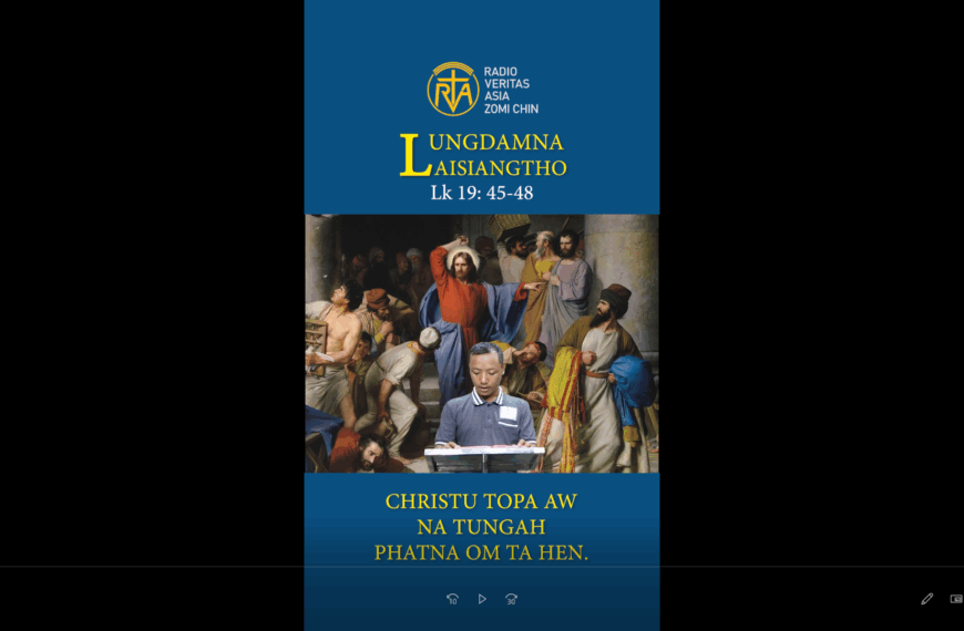 Catholic Nisim Lungdamna Laisiangtho.Hun Nautang Nipi Kaal (33) Na.21.11.2025 (Fri)