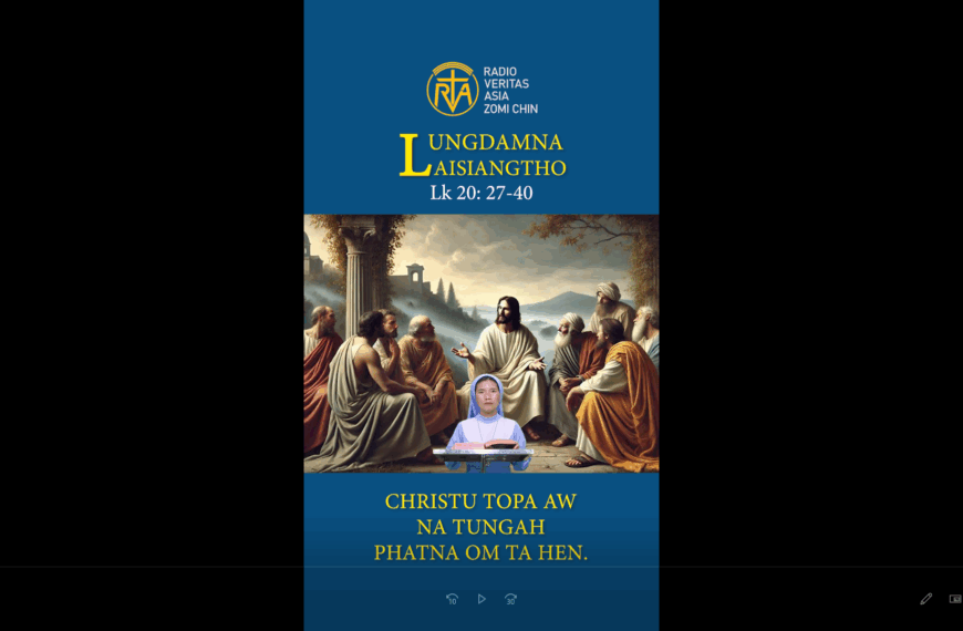 Catholic Nisim Lungdamna Laisiangtho.Hun Nautang Nipi Kaal (33) Na.22.11.2025 (Sat)