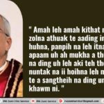 Pope Leo in November Kha sunga thunget sak ding pulakna