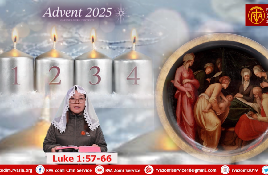 Catholic Nisim Lungdamna Laisiangtho. Advent Nipi Kaal (4) Na. 23.12.2025 (Monday)