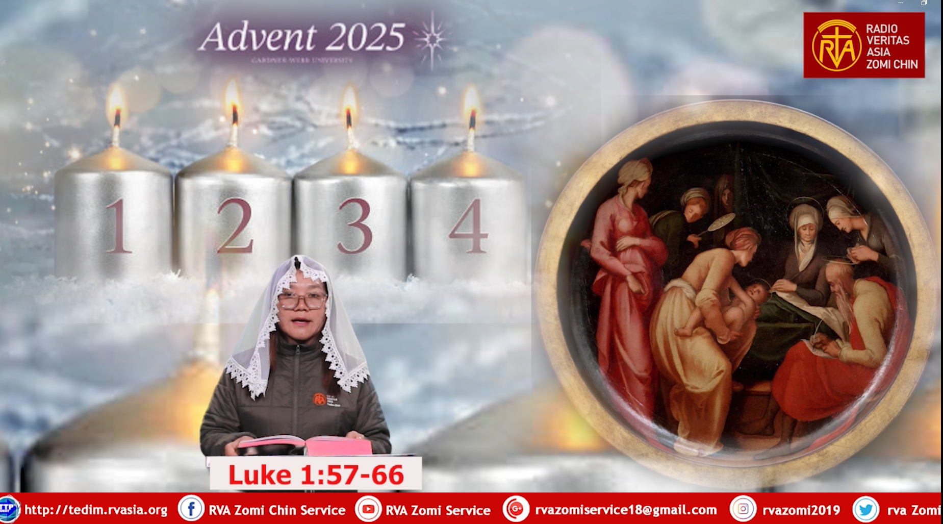 Catholic Nisim Lungdamna Laisiangtho. Advent Nipi Kaal (4) Na. 23.12.2025 (Monday)
