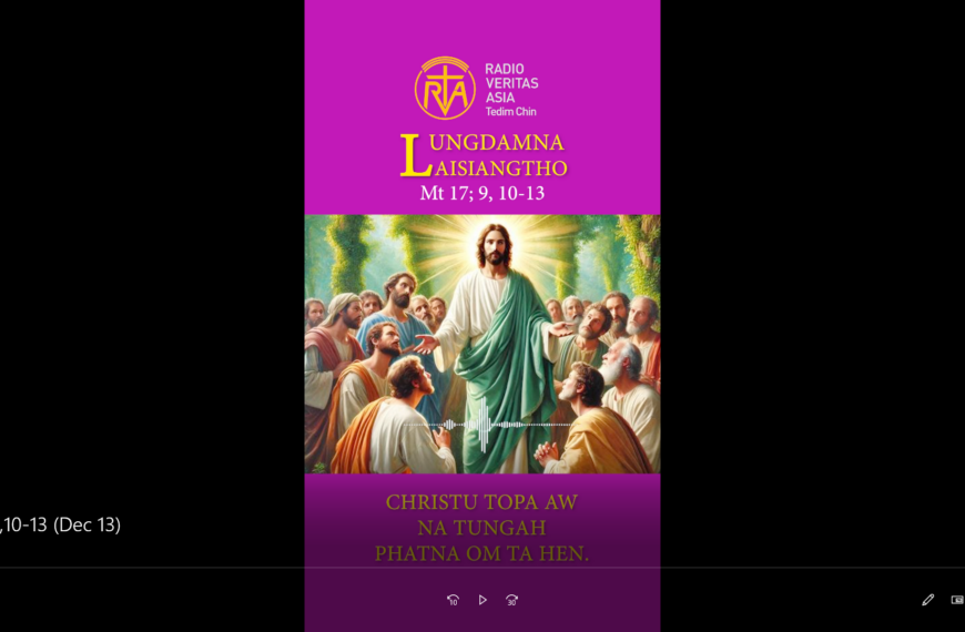 Catholic Nisim Lungdamna Laisiangtho.Advent Nipi Kaal (2) Na.13.12.2025 (Sat)