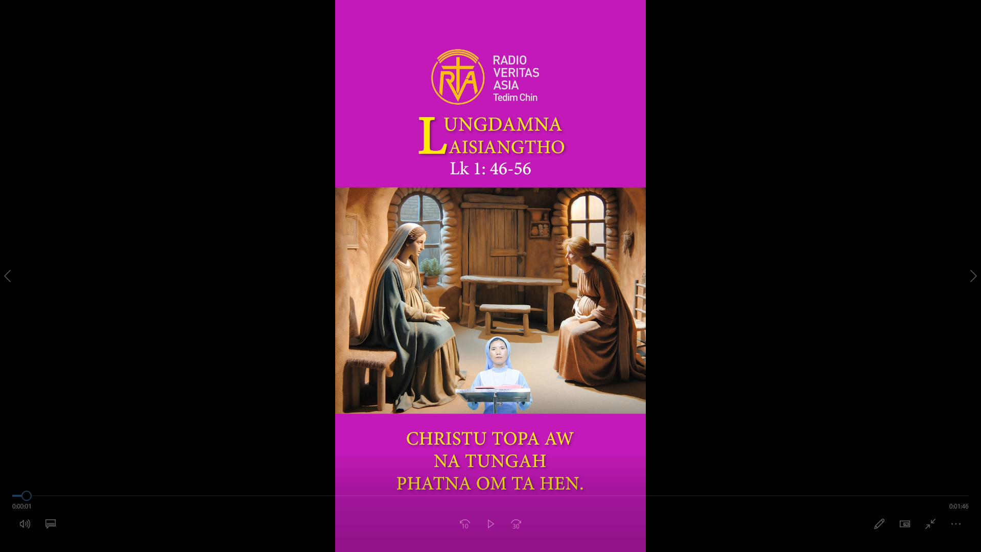 Catholic Nisim Lungdamna Laisiangtho.Advent Nipi Kaal (4) Na.22.12.2025 (Mon)