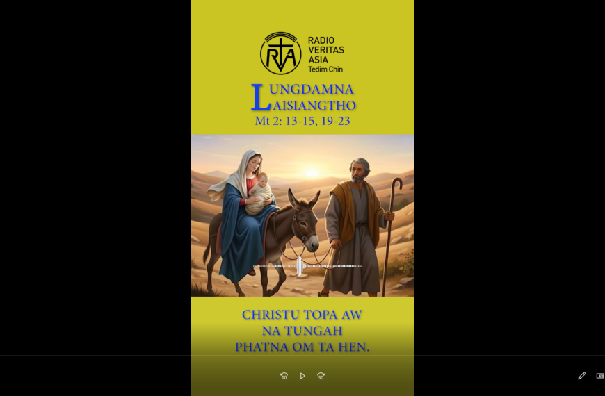 Catholic Nisim Lungdamna Laisiangtho. Innkuan Siangtho Pawini. Na.28.12.2025 (Sun)