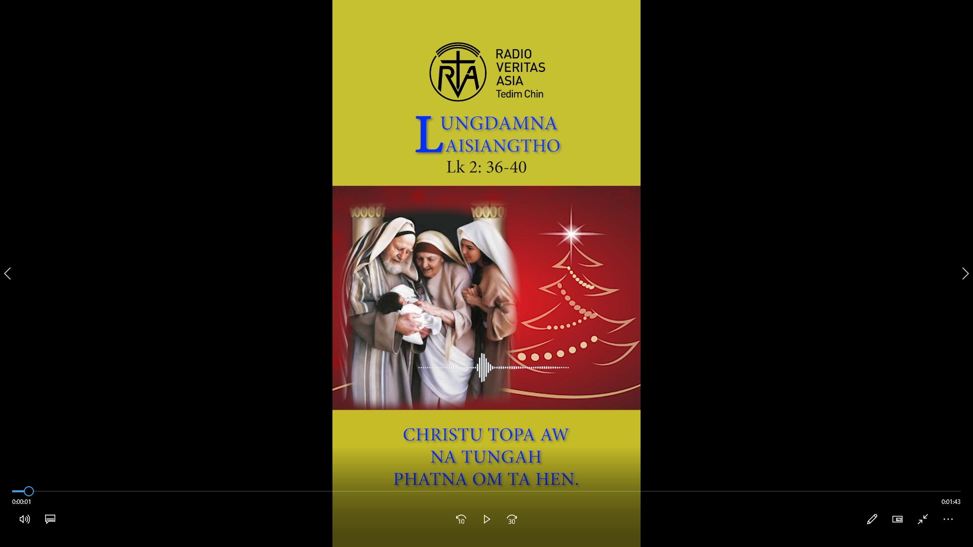 Catholic Nisim Lungdamna Laisiangtho.Christmas Octave30.12.2025 (Tue)