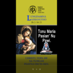 Catholic Nisim Lungdamna Laisiangtho.Tonu Maria Pasian Nu Pawini.1.1.2026 (Thurs)