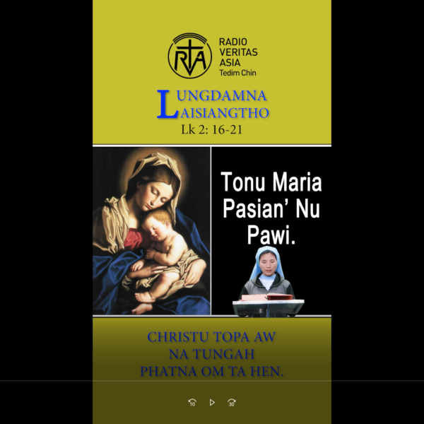 Catholic Nisim Lungdamna Laisiangtho.Tonu Maria Pasian Nu Pawini.1.1.2026 (Thurs)