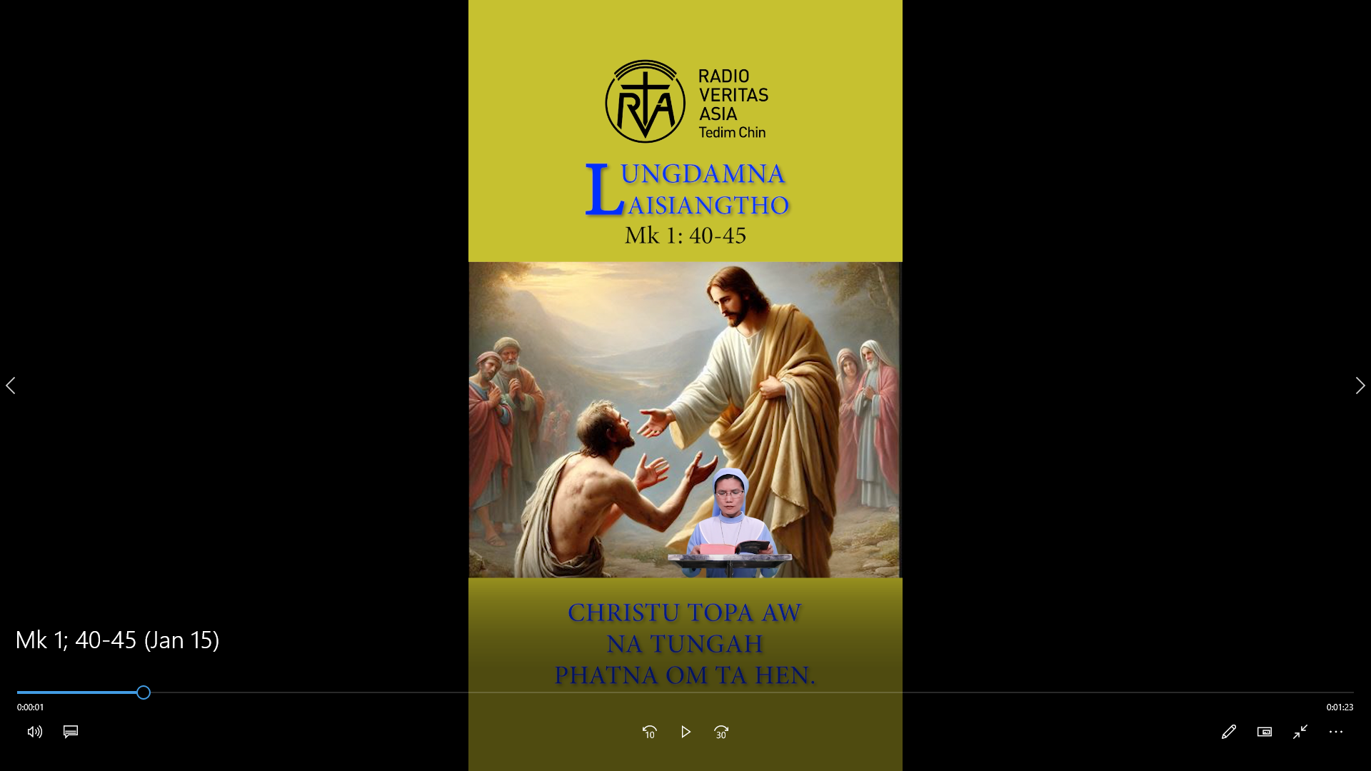 Catholic Nisim Lungdamna Laisiangtho.Hun Nautang Nipi Kaal (1) Na.15.1.2026 (Thurs)