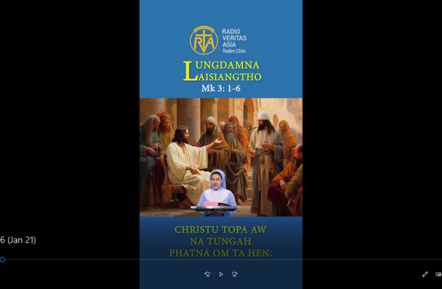 Catholic Nisim Lungdamna Laisiangtho. Hun Nautang Nipi Kaal (2) Na. 21.1.2026 (Wed)