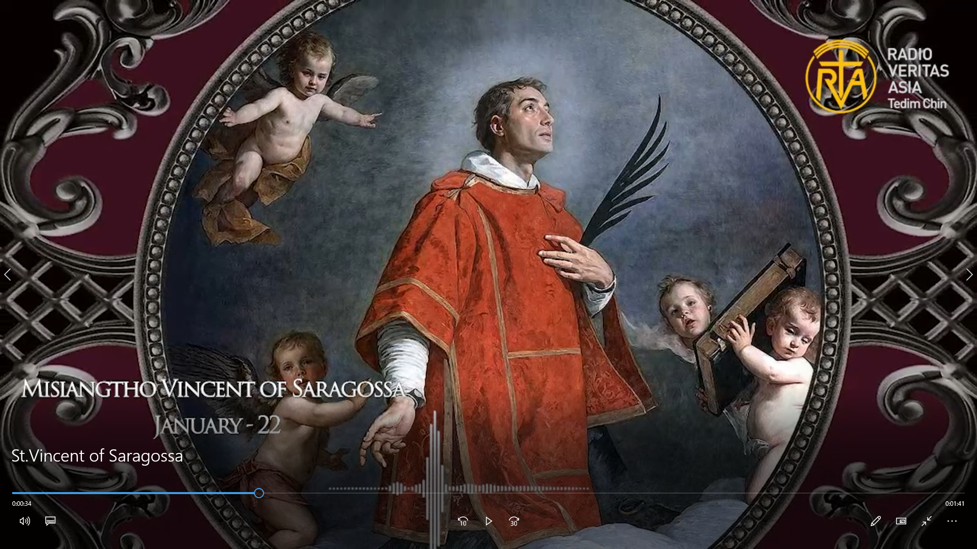 Misiangtho Vincent of Saragossa Pawini. (January – 22)