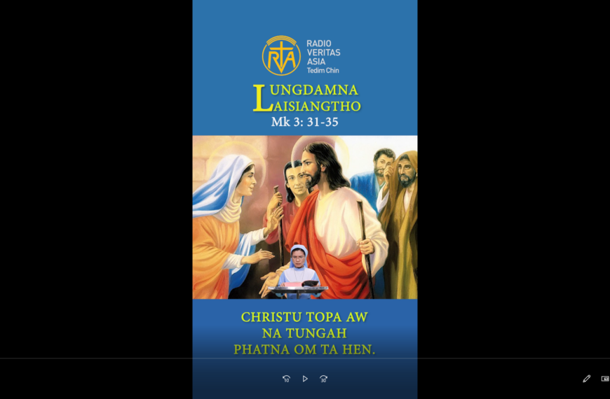 Catholic Nisim Lungdamna Laisiangtho. Hun Nautang Nipi Kaal (3) Na. 27.1.2026 (Tue)