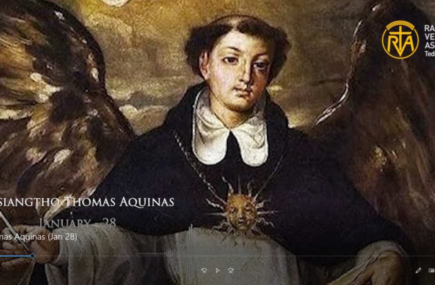 Misiangtho Thomas Aquinas Pawini. (January -28)