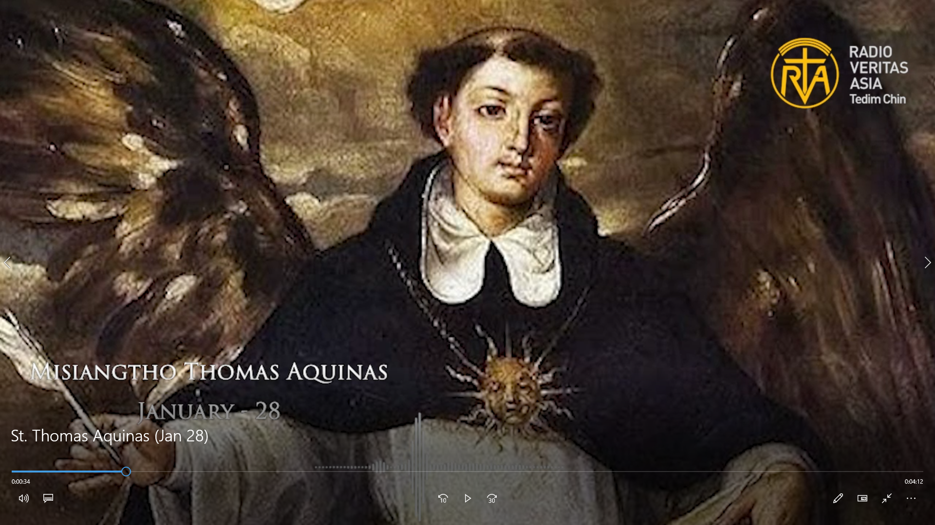 Misiangtho Thomas Aquinas Pawini. (January -28)