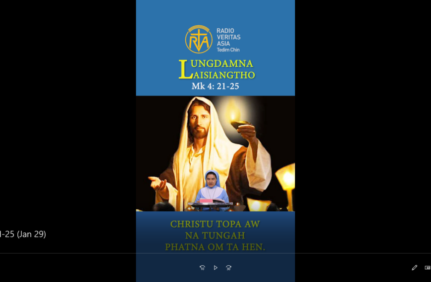 Catholic Nisim Lungdamna Laisiangtho.Hun Nautang Nipi Kaal (3) Na.29.1.2026 (Thurs)