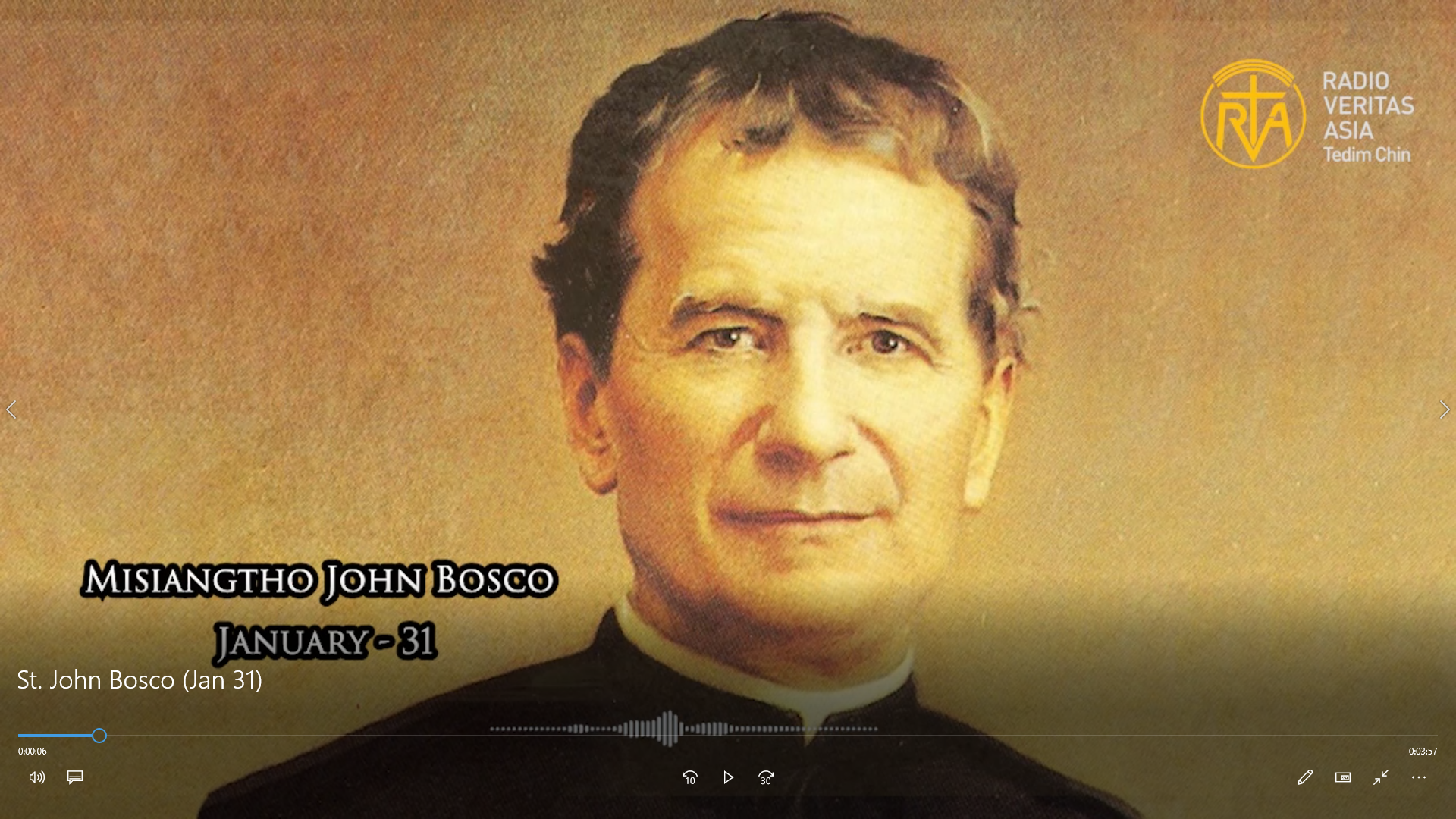 Misiangtho John Bosco Pawini.(January – 31)