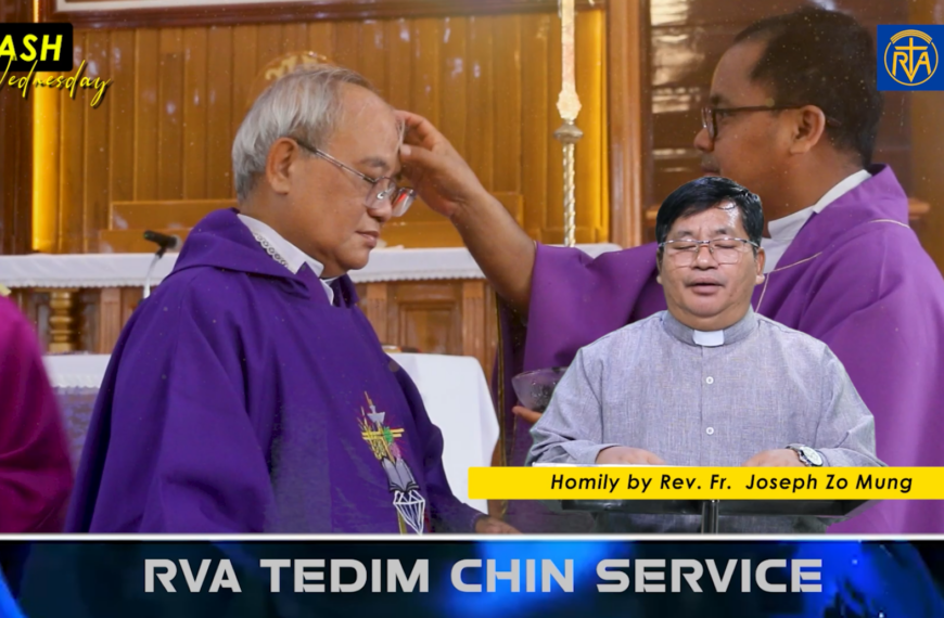 ASH WEDNESDAY. VUT SIANGTHO KI NUH NI (18.02.2026)