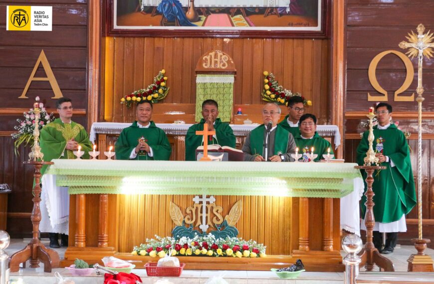 Homily by Rev. Fr. John Aye Kyaw on the Fifth Sunday of Ordinary at St. Mary’s Cathedral Kalay Diocese (8.2.2026)