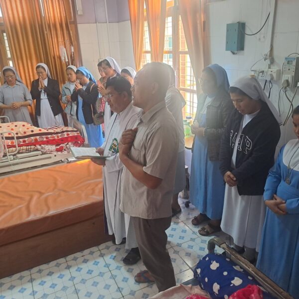 On the Feast of the World Day for Consecrated Life, CRCK Prays for the Sick in the Hospital (2.2.2026)