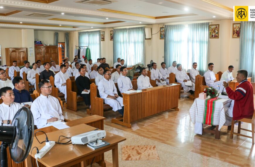 Annual Retreat of Bishop & Priests of Kalay Diocese with Rev. Fr. John Aye Kyaw (9.2.2026)