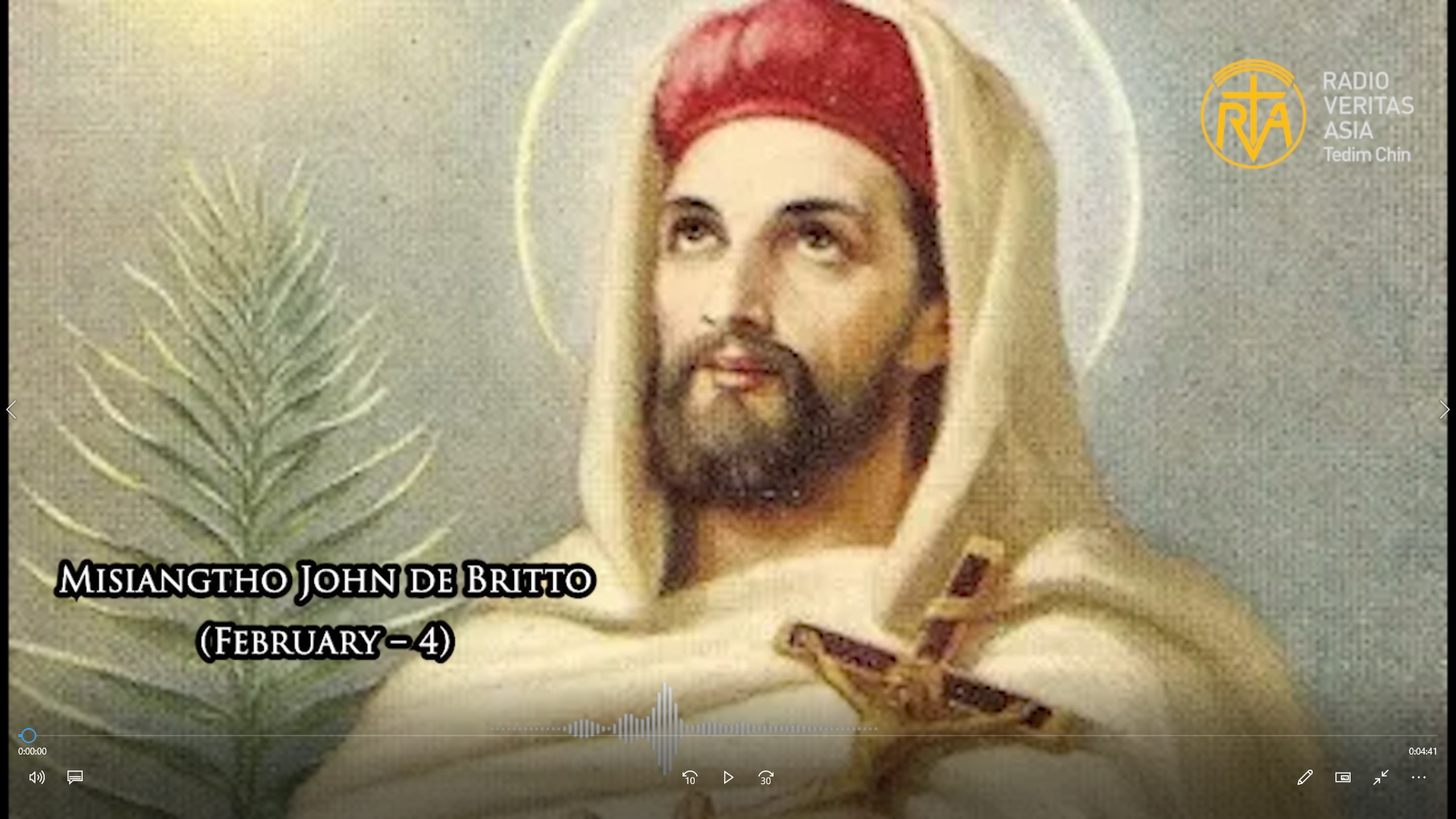 Misiangtho John de Britto Pawini.(February – 4)