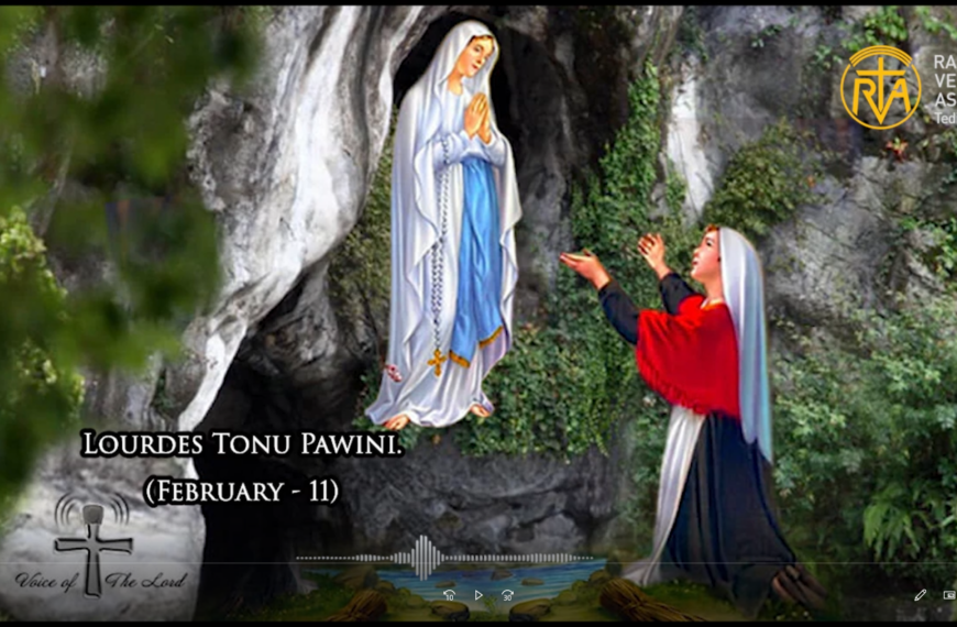 Lourdes Tonu Pawini.(February – 11)