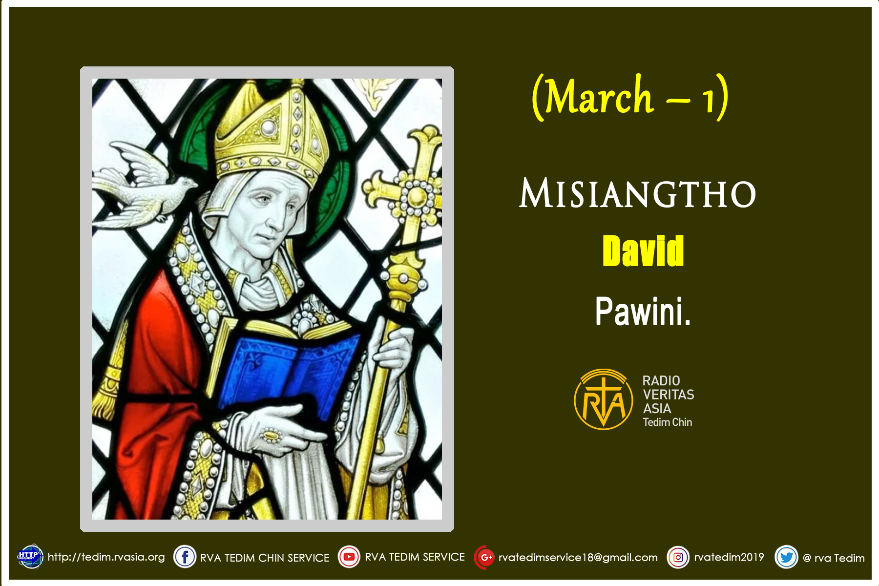 Misiangtho David Pawini.(March – 1)