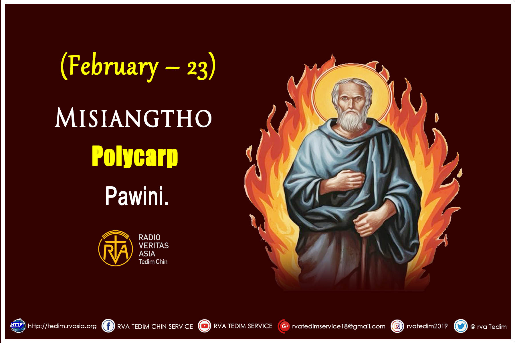 Misiangtho Polycarp Pawini.(February – 23)