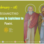 Misiangtho Romanus le Lupicinus te Pawini.(February 28)