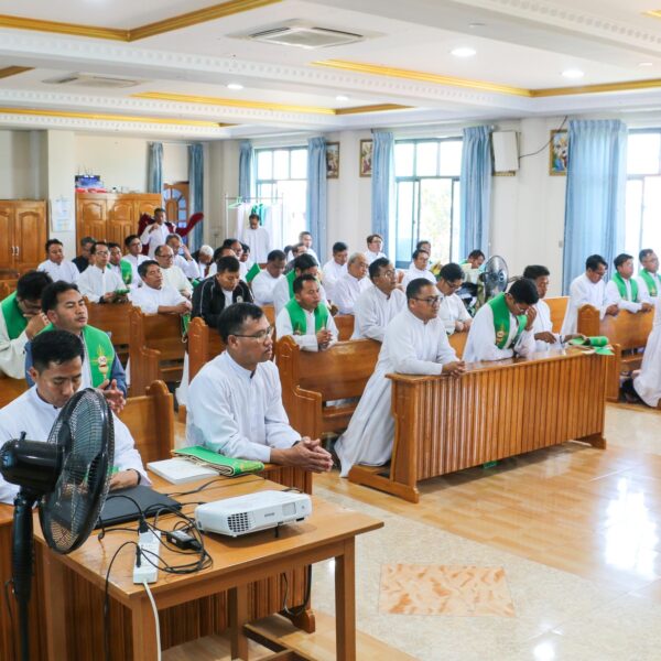 Mass on the First Day of Annual Retreat with Rev. Fr. John Aye Kyaw (9.2.2026)