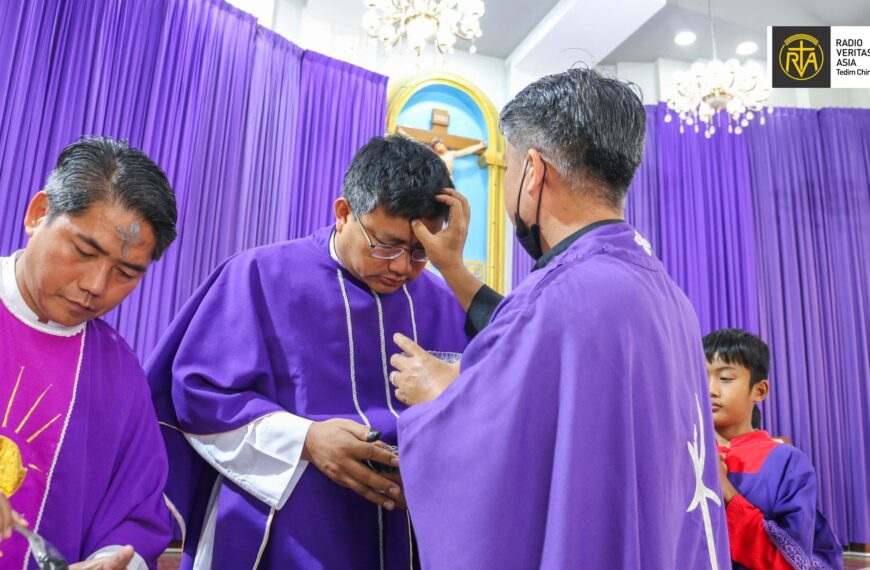 ASH Wednesday at Sts. Peter & Paul Church, Kalaymyo (18.2.2026)