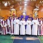 Confering Cassock to the Seminarians by Bishop Felix at Assumption Intermediate Seminary, Kalaymyo (7.3.2026)