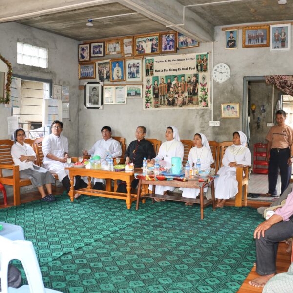 Bishop Felix Meets with the Parish Elders of Ingyinkhone Village (8.3.2026)
