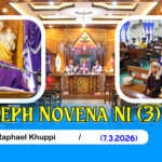 St. Joseph Novena Ni (3) na, St. Joseph Biakinn, Aung Thitsar Qtr., Kalaymyo (12.3.2026) Thu