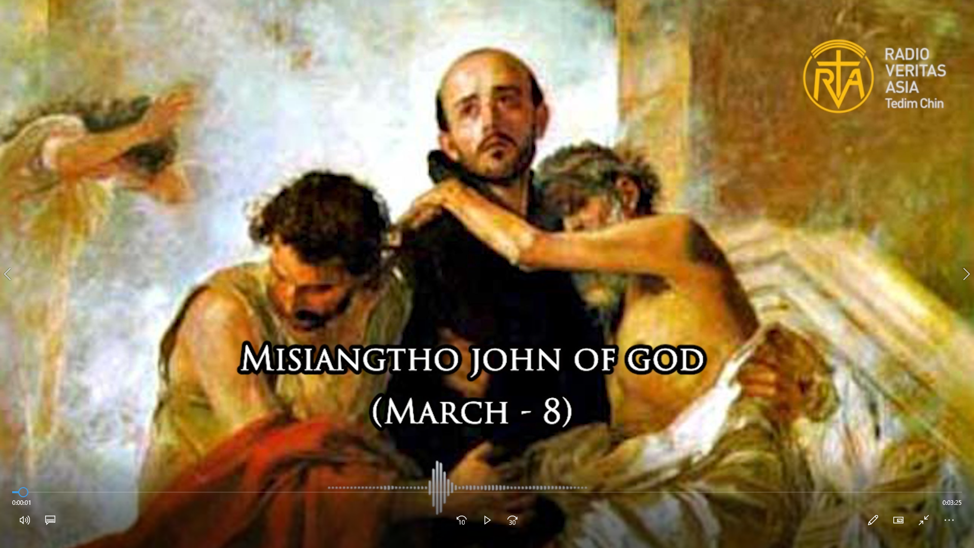 Misiangtho John of God Pawini.(March – 8)