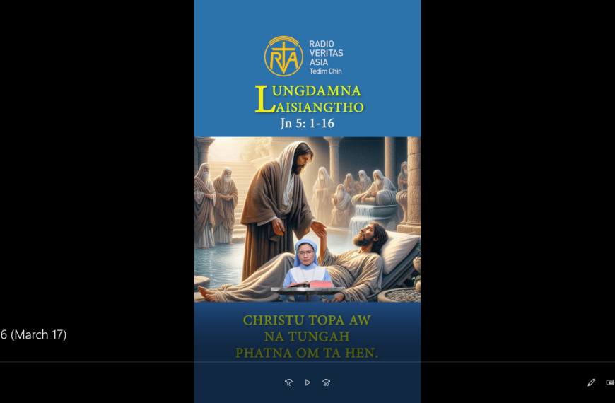 Catholic Nisim Lungdamna Laisiangtho.Vua Hun Nipi Kaal (4) Na.17.3.2026 (Tue)