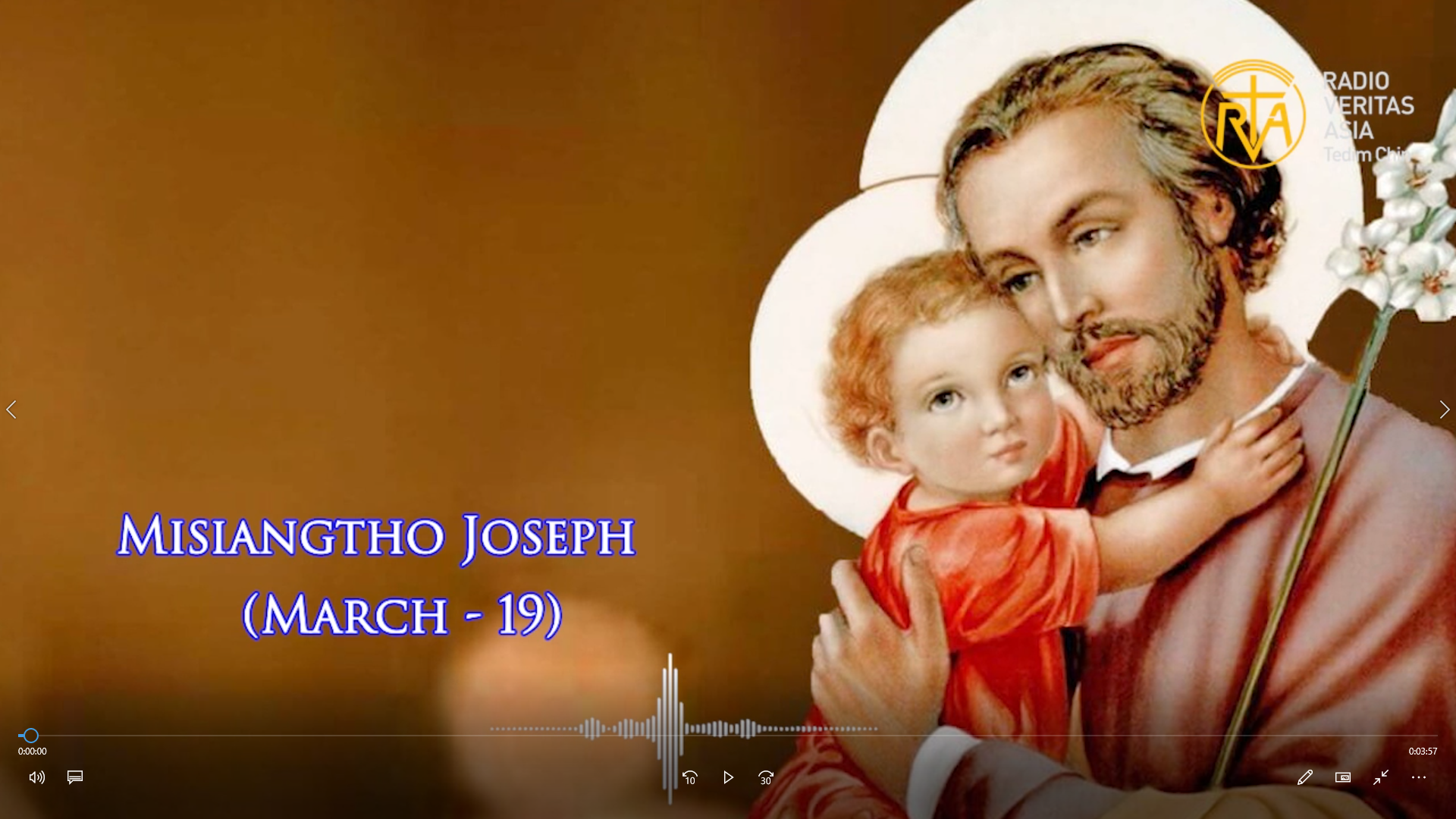 Misiangtho Joseph Pawini. Tonu Maria ii lawmpa (March – 19)