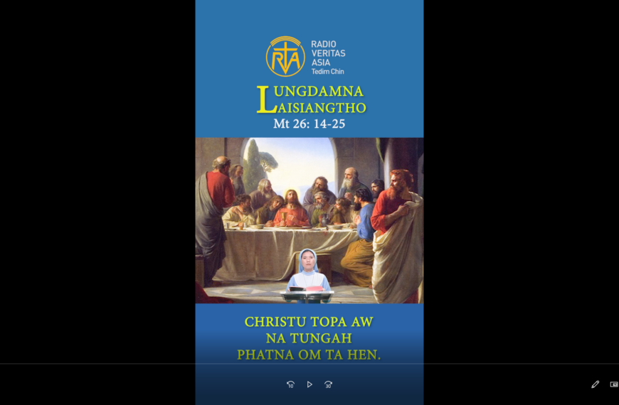 Catholic Nisim Lungdamna Laisiangtho. Nipi Kaal Siangtho Ni (3) Ni. 1.4.2026 (Wed)