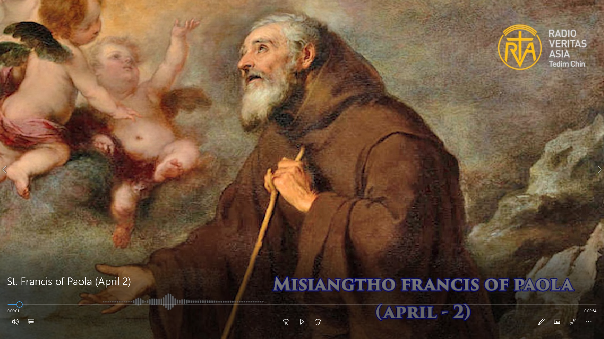 Misiangtho Francis of Paola Pawini. (April – 2)