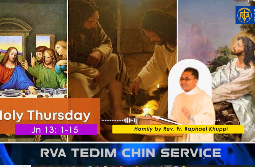 Nipi kaal siangtho hunsung, Siangtho nili ni 2.04.2026 Holy Thursday