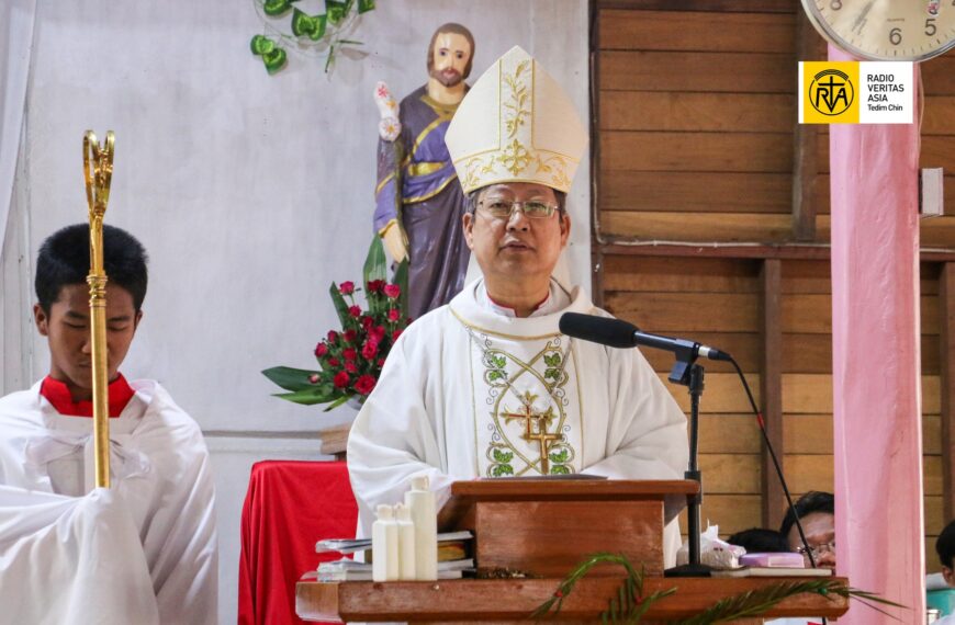 Happy Easter Sunday Homily by Bishop Felix at St. Peter Church, Munlai-kalaymyo (5 April, 2026)
