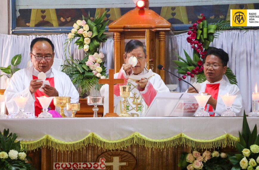 Happy Easter Sunday at St. Peter Church, Munlai-kalaymyo (5 April, 2026)