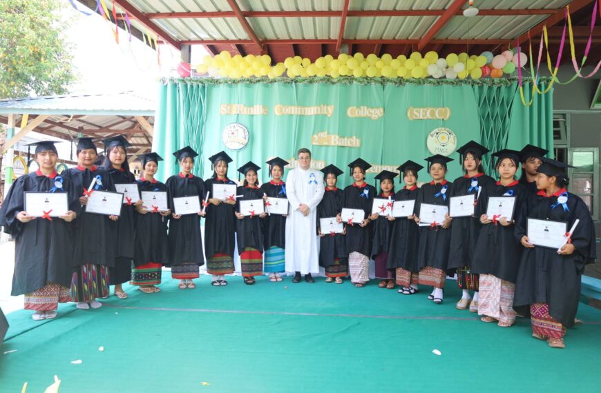 Certificate Award Ceremony for Students of St. Emily Community College, Kalaymyo (6.4.2026)